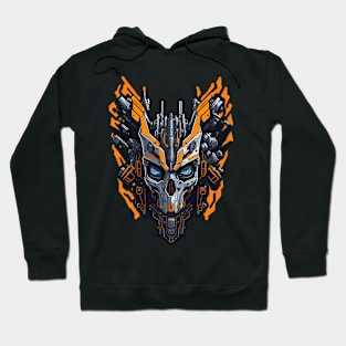 Mecha Skull S03 D32 Hoodie